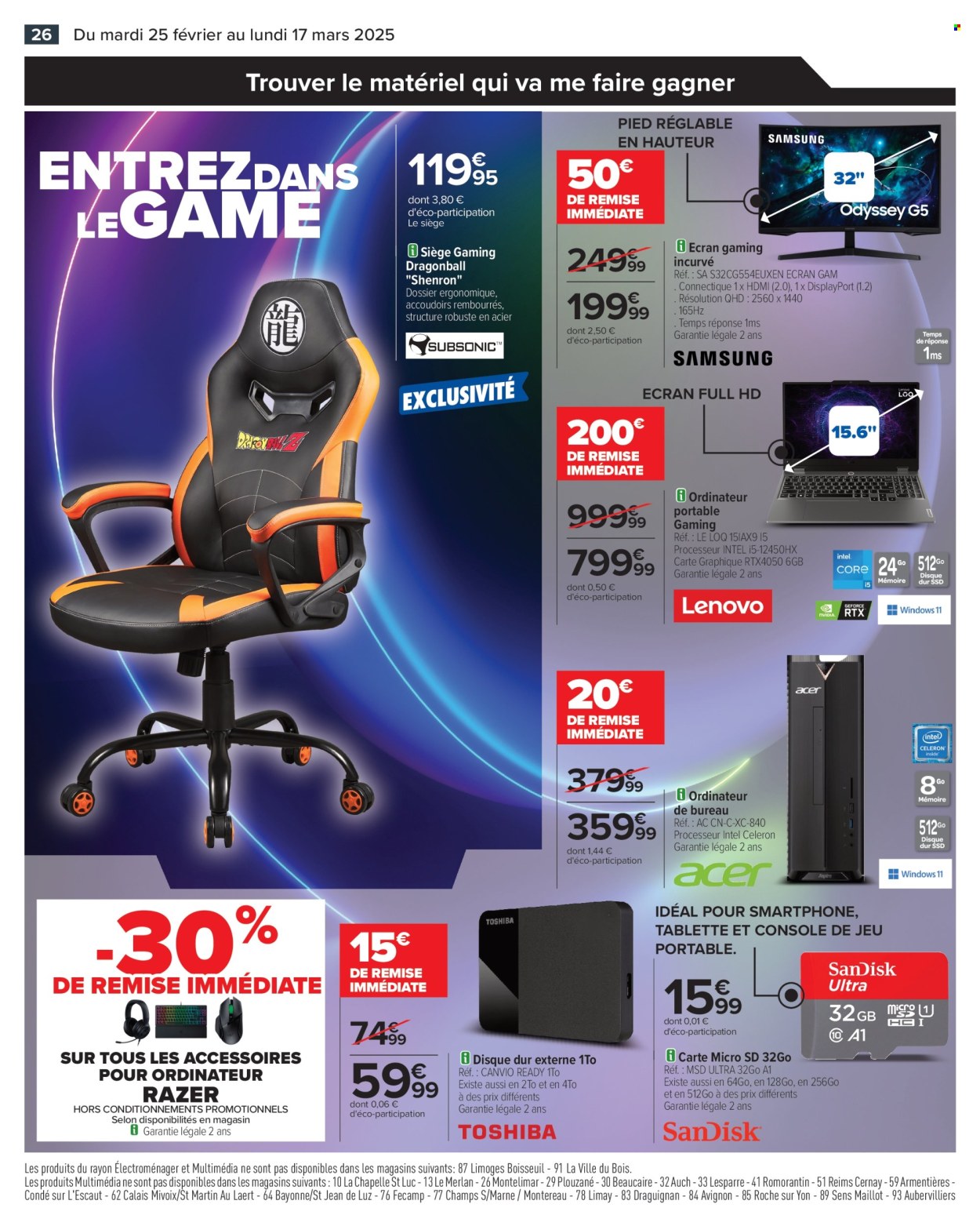Catalogue Carrefour Hypermarchés - 25/02/2025 - 17/03/2025. Page 28