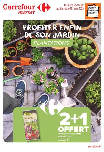 Catalogue Carrefour Market - 25/02/2025 - 16/03/2025.