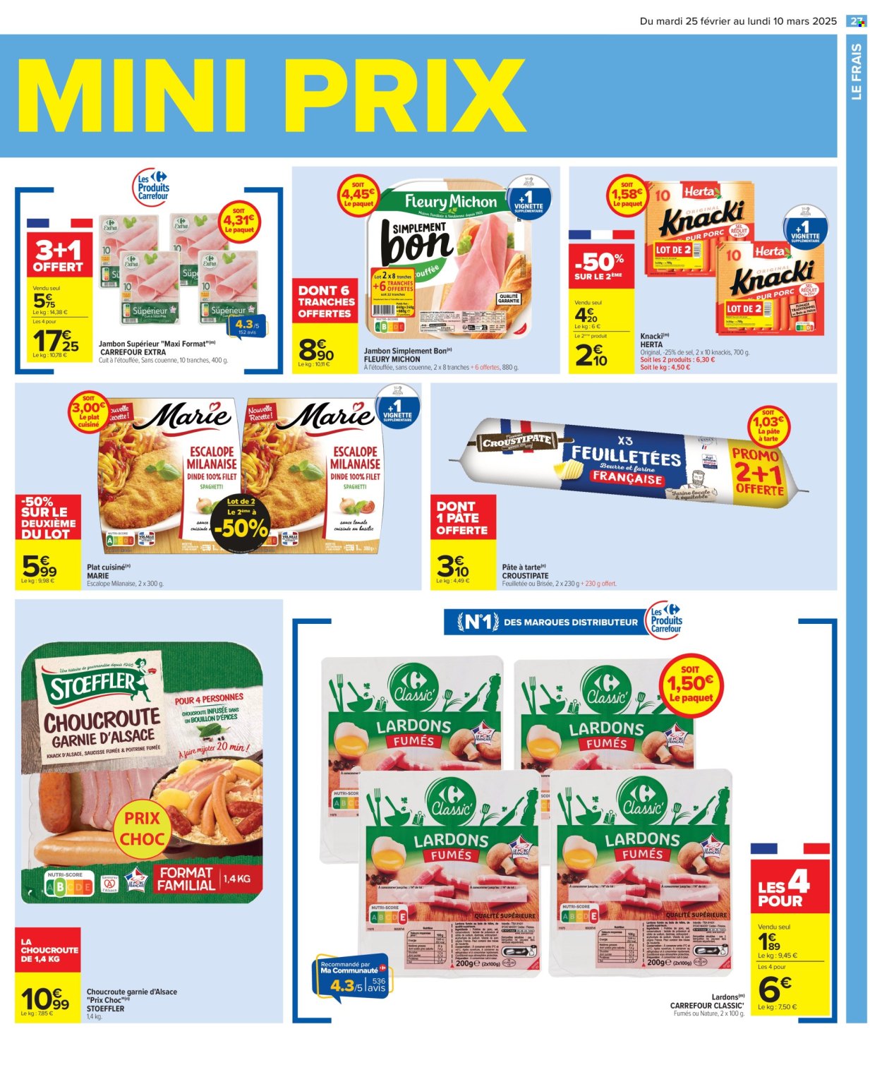 Catalogue Carrefour Hypermarchés - 25/02/2025 - 10/03/2025. Page 29