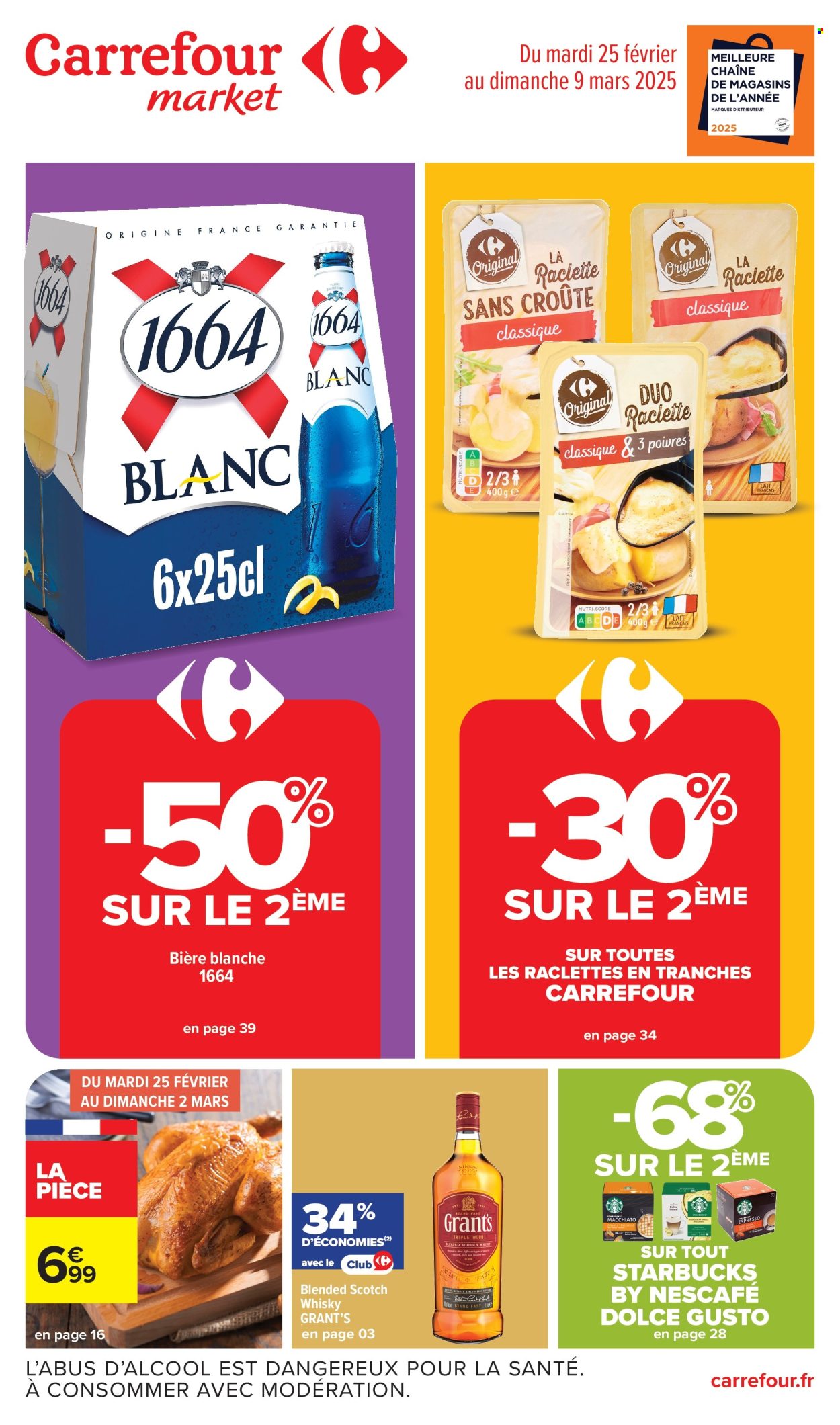 Catalogue Carrefour Market - 25/02/2025 - 09/03/2025. Page 1