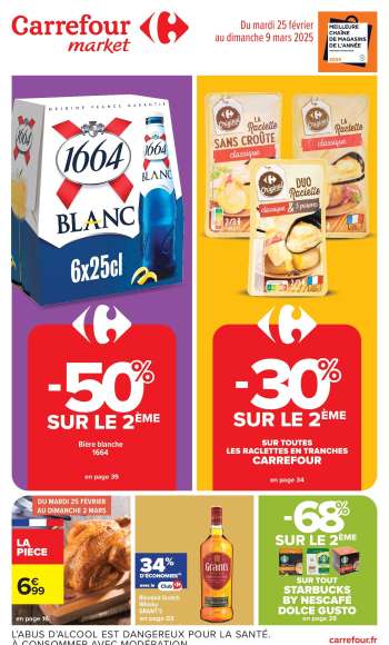 Catalogue Carrefour Market - 25/02/2025 - 09/03/2025.