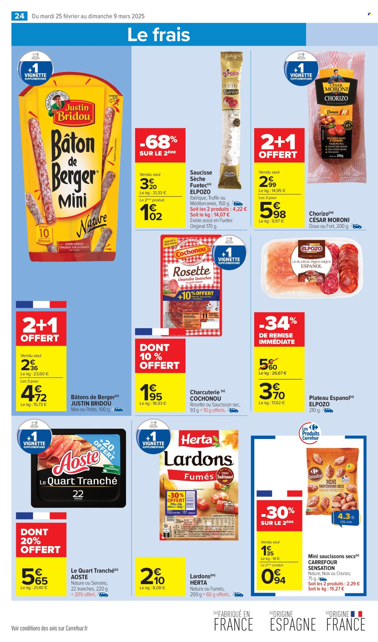 Catalogue Carrefour Market - 25/02/2025 - 09/03/2025. Page 26