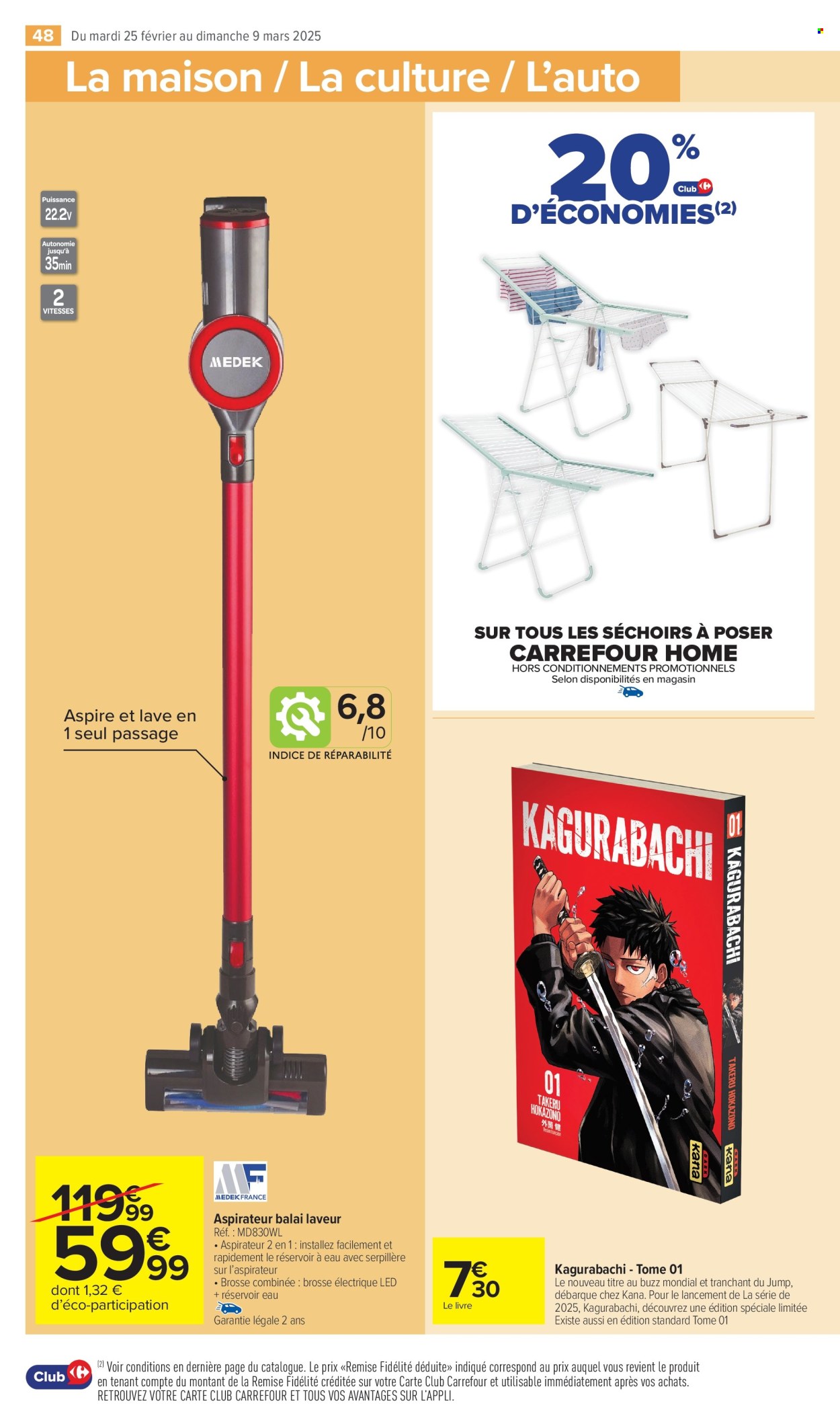 Catalogue Carrefour Market - 25/02/2025 - 09/03/2025. Page 50