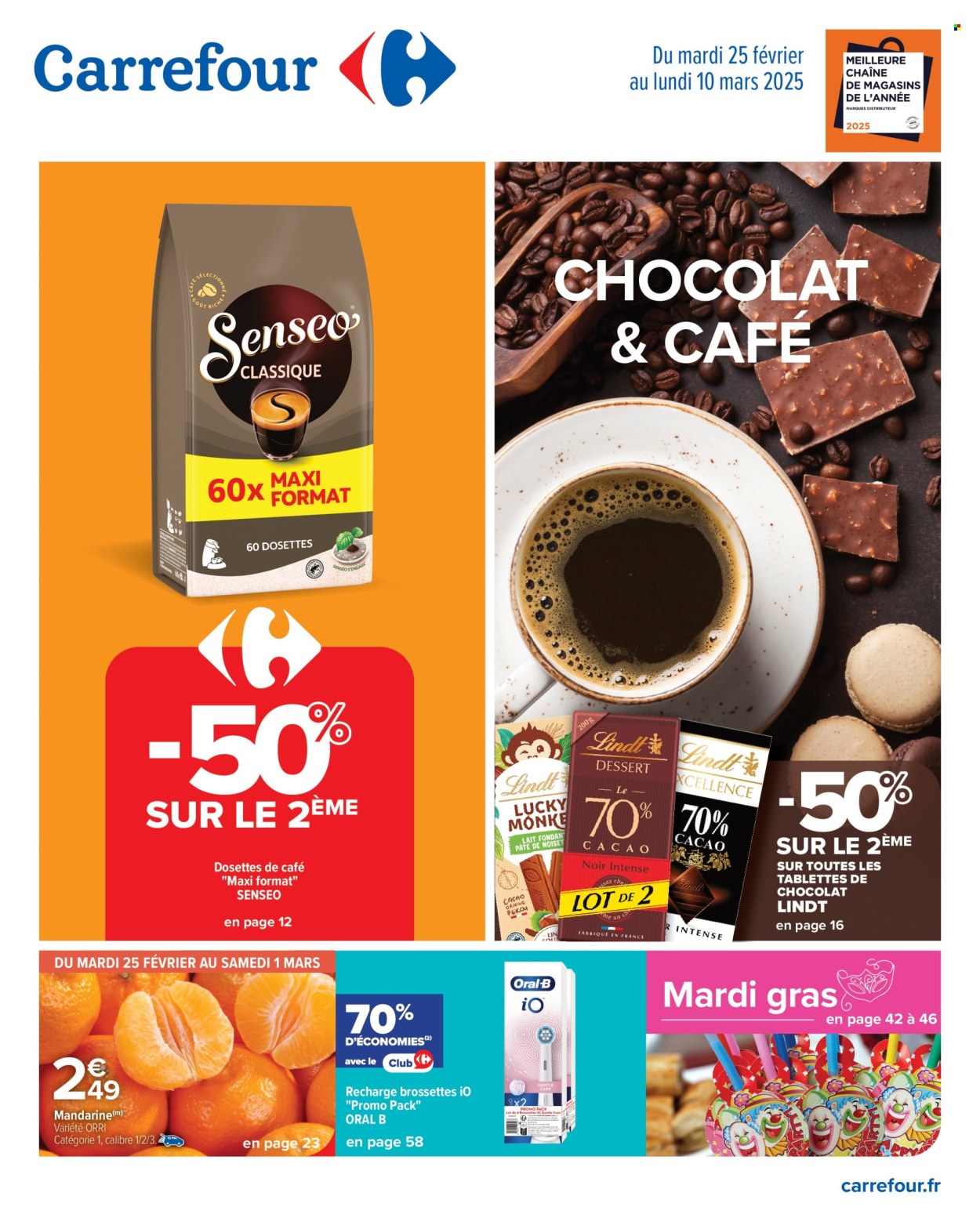 Catalogue Carrefour Hypermarchés - 25/02/2025 - 10/03/2025. Page 1