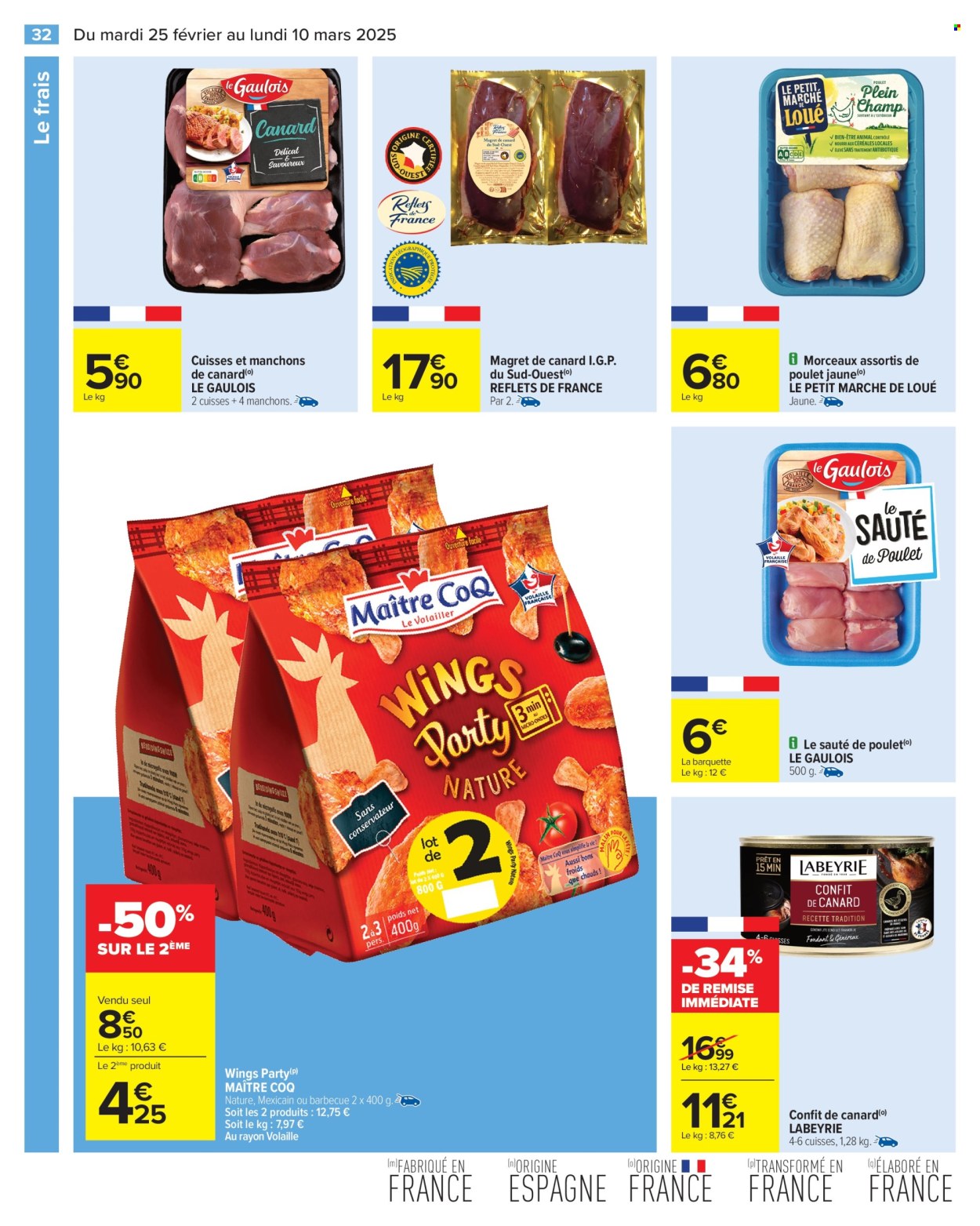 Catalogue Carrefour Hypermarchés - 25/02/2025 - 10/03/2025. Page 34