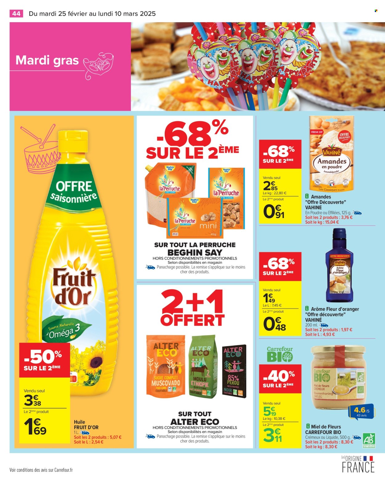 Catalogue Carrefour Hypermarchés - 25/02/2025 - 10/03/2025. Page 46