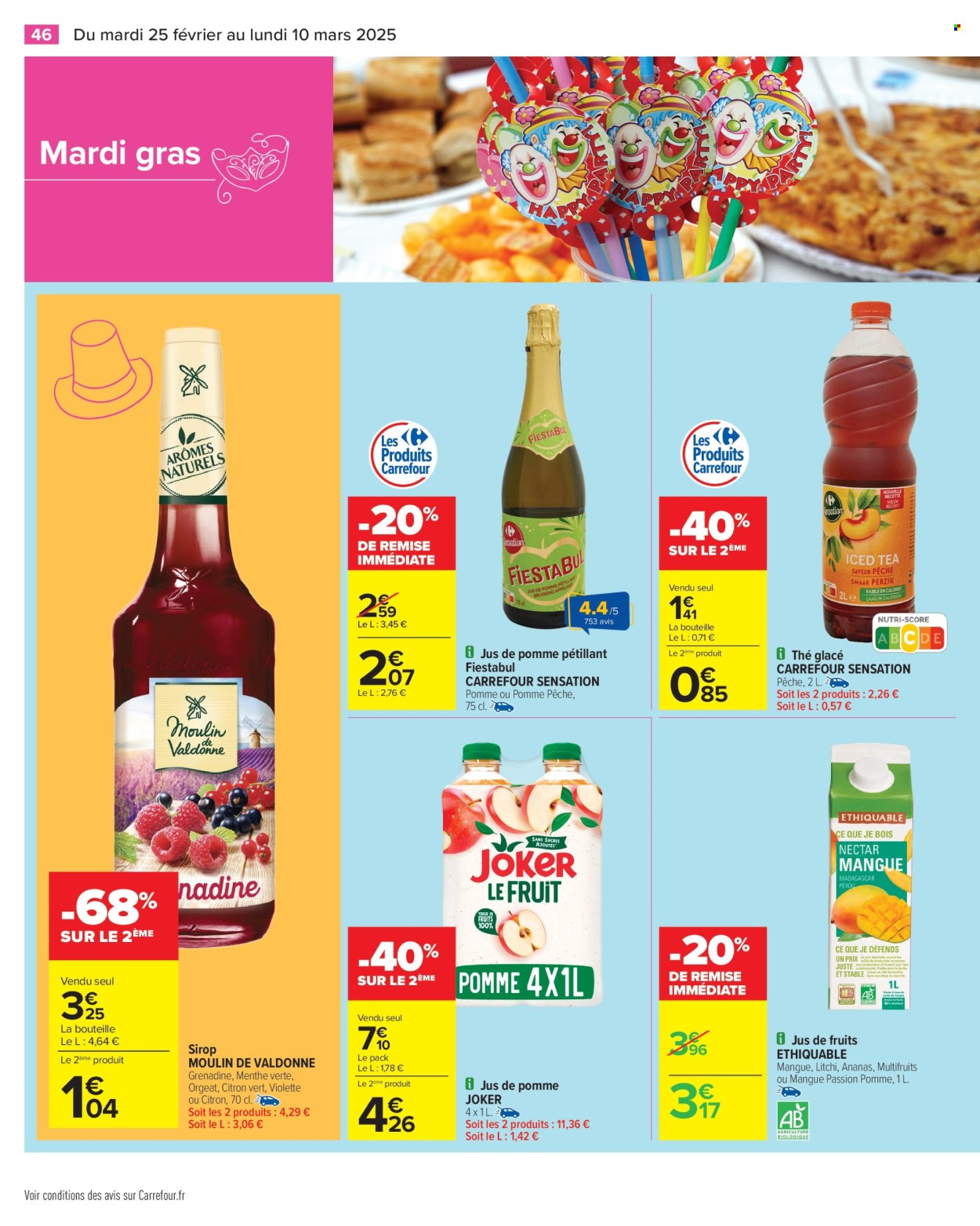 Catalogue Carrefour Hypermarchés - 25/02/2025 - 10/03/2025. Page 48