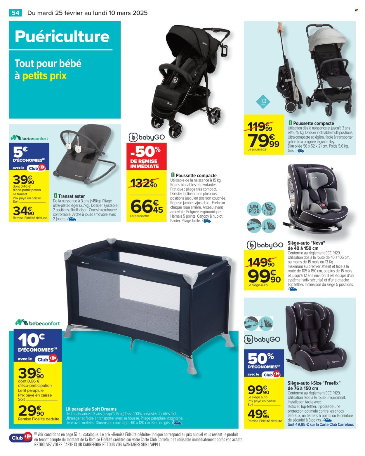 Catalogue Carrefour Hypermarchés - 25/02/2025 - 10/03/2025. Page 56