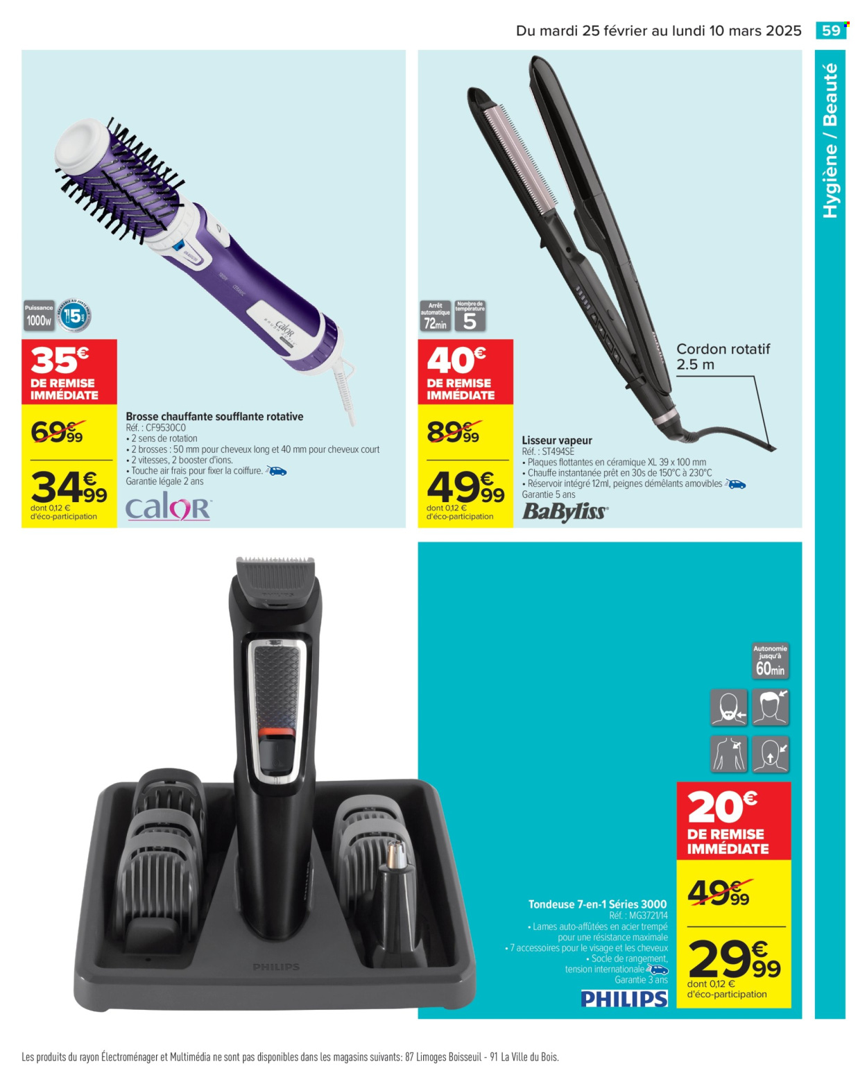 Catalogue Carrefour Hypermarchés - 25/02/2025 - 10/03/2025. Page 61