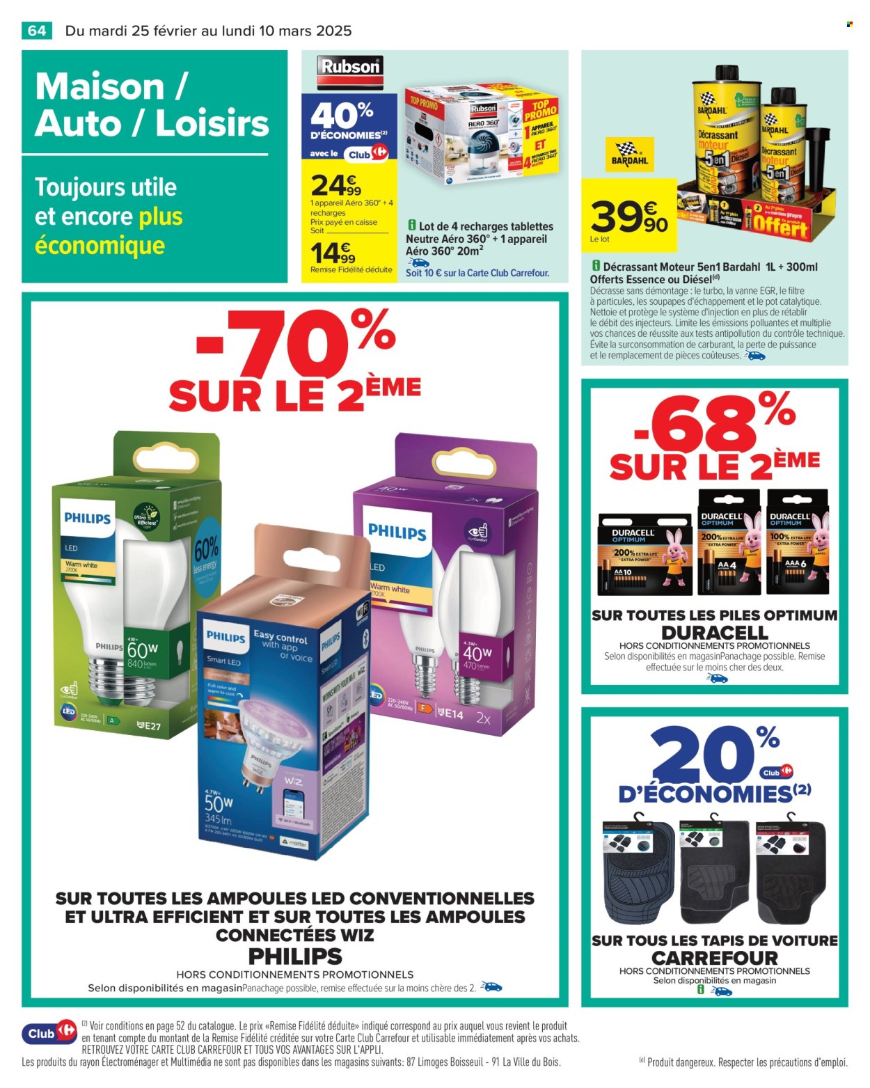 Catalogue Carrefour Hypermarchés - 25/02/2025 - 10/03/2025. Page 66