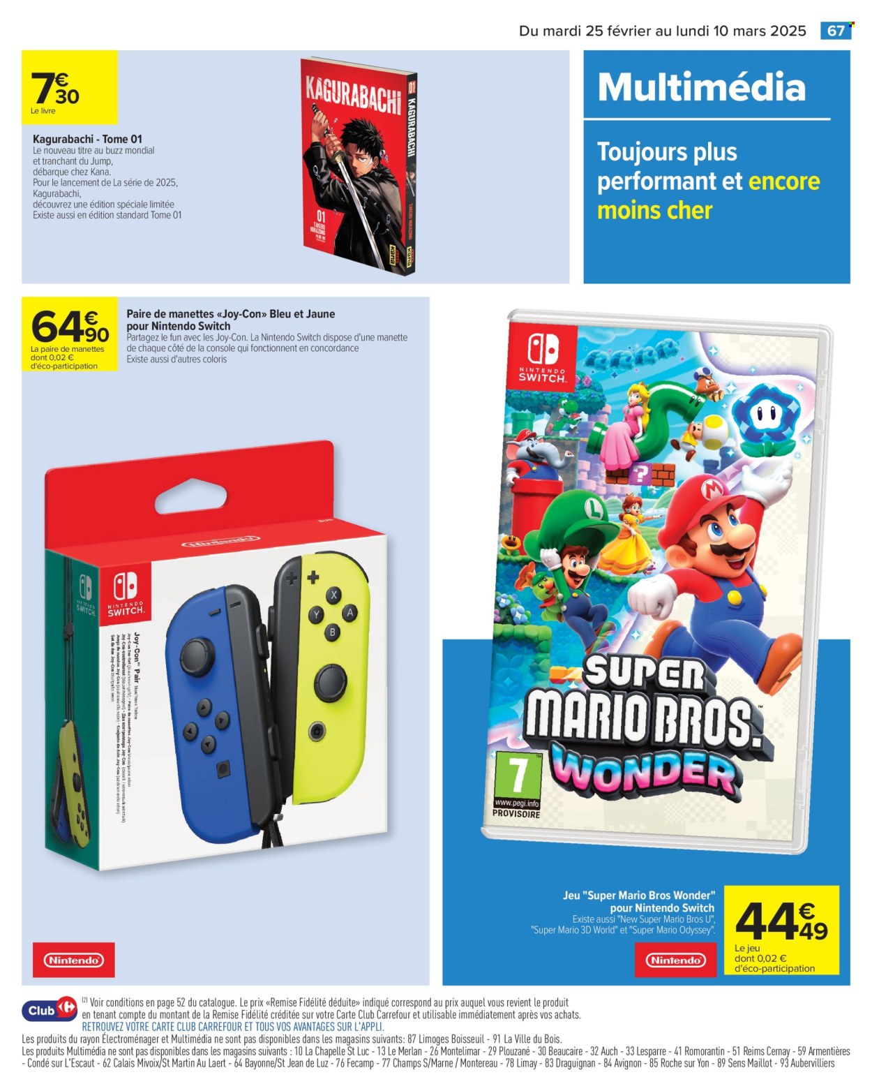 Catalogue Carrefour Hypermarchés - 25/02/2025 - 10/03/2025. Page 69