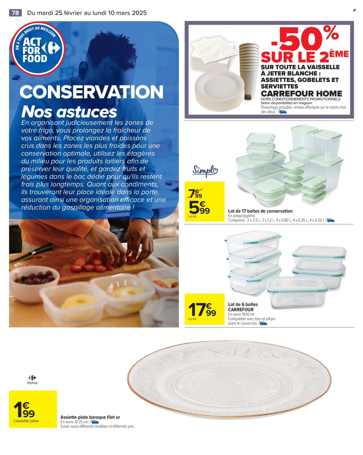 Catalogue Carrefour Hypermarchés - 25/02/2025 - 10/03/2025. Page 80