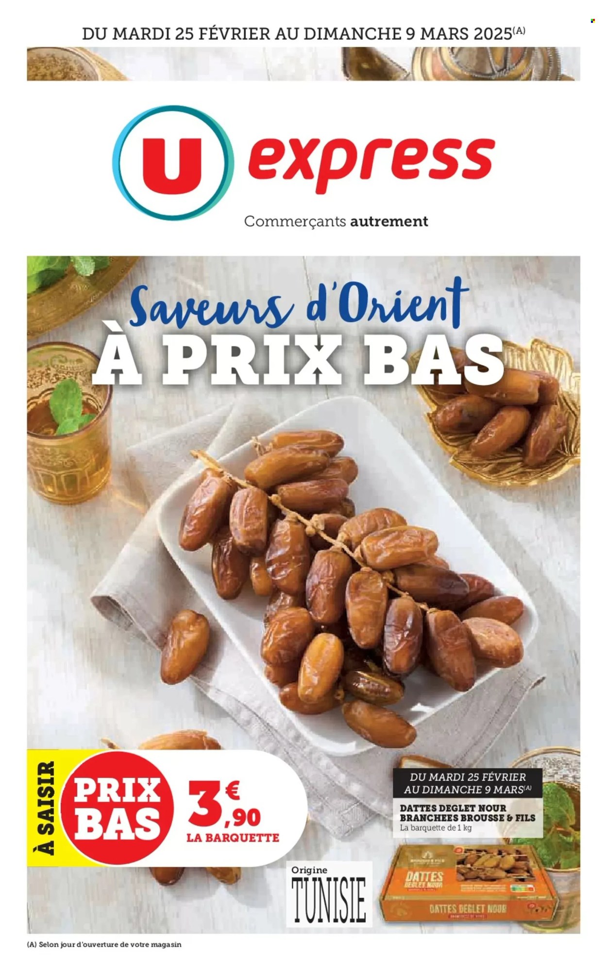 Catalogue U express - 25/02/2025 - 09/03/2025. Page 1