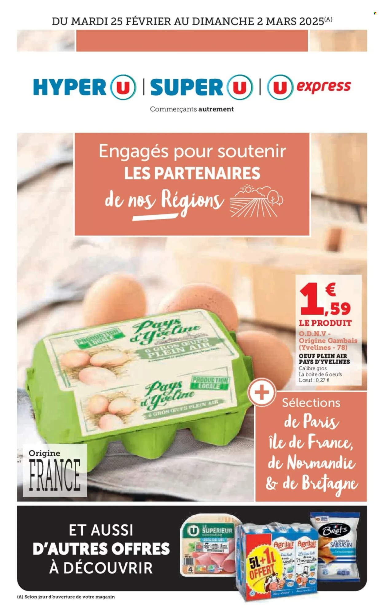 Catalogue Magasins U - 25/02/2025 - 02/03/2025. Page 1