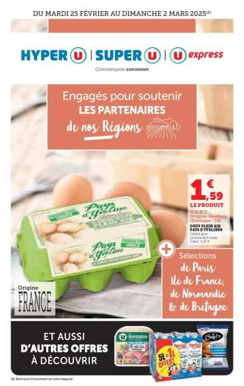 Catalogue Magasins U - 25/02/2025 - 02/03/2025.