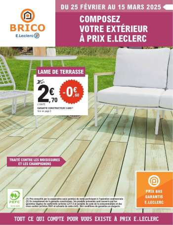 Catalogue E.Leclerc - 25/02/2025 - 15/03/2025.