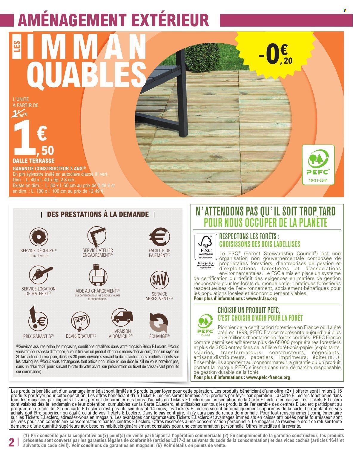 Catalogue E.Leclerc - 25/02/2025 - 15/03/2025. Page 2