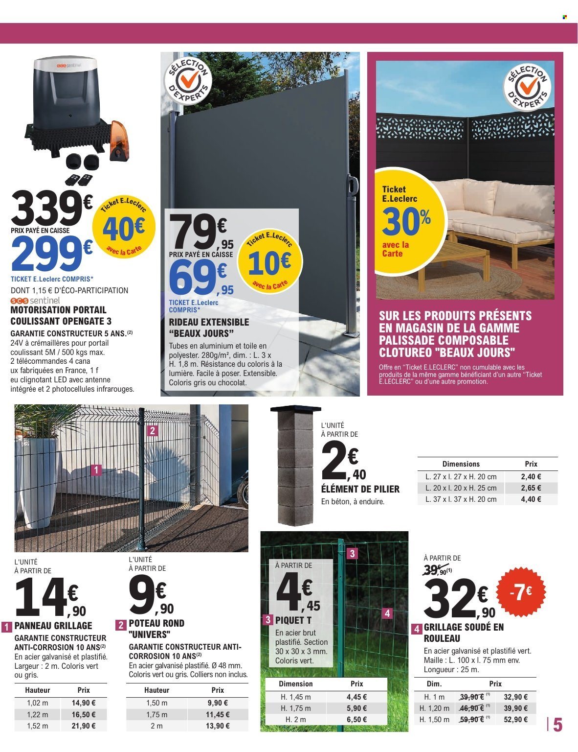 Catalogue E.Leclerc - 25/02/2025 - 15/03/2025. Page 5