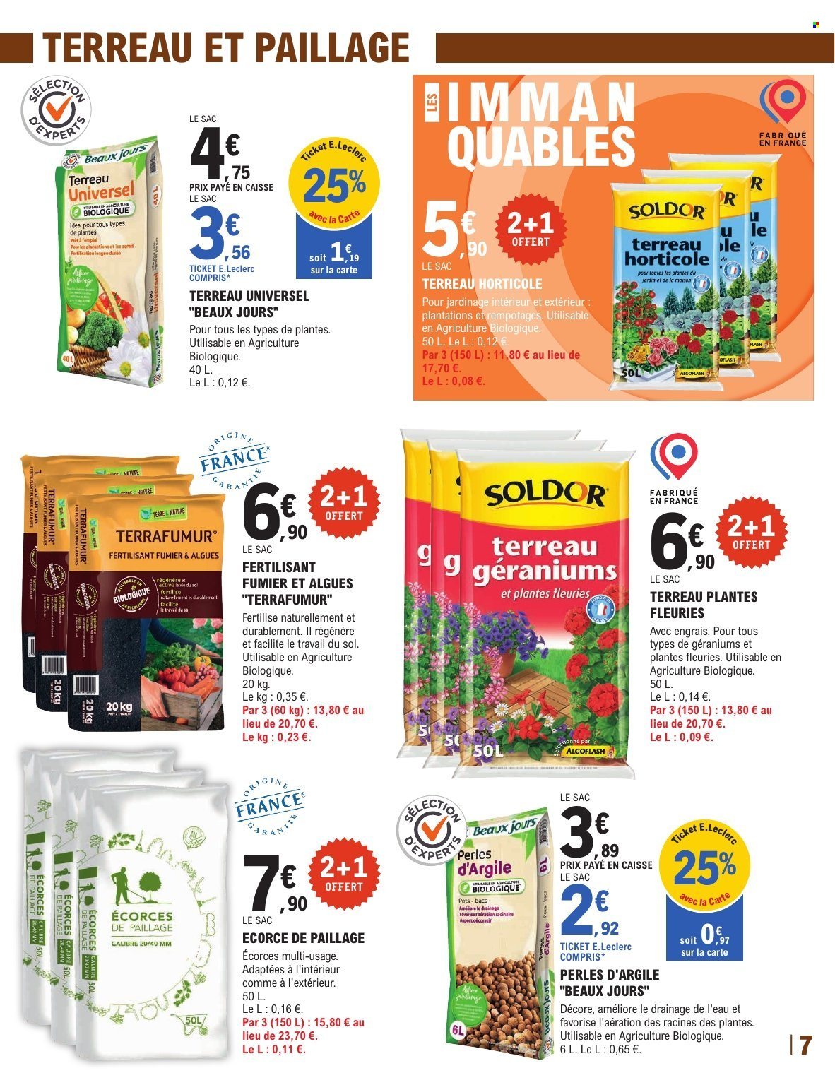 Catalogue E.Leclerc - 25/02/2025 - 15/03/2025. Page 7