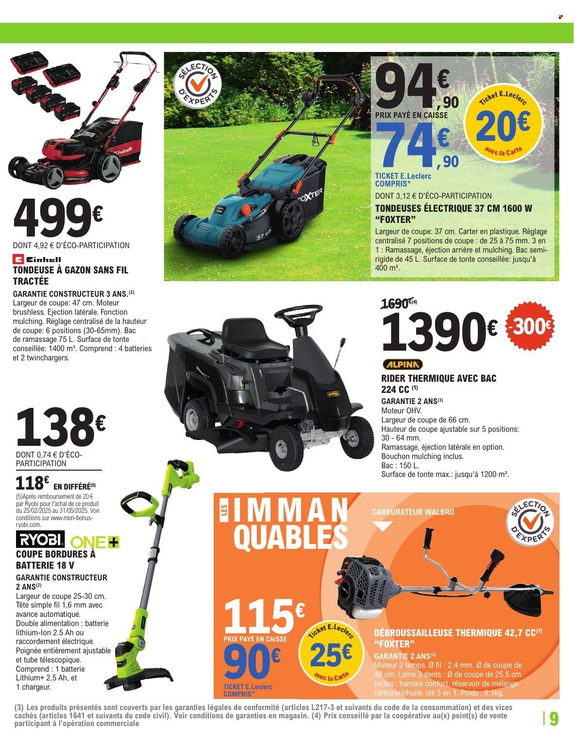 Catalogue E.Leclerc - 25/02/2025 - 15/03/2025. Page 9