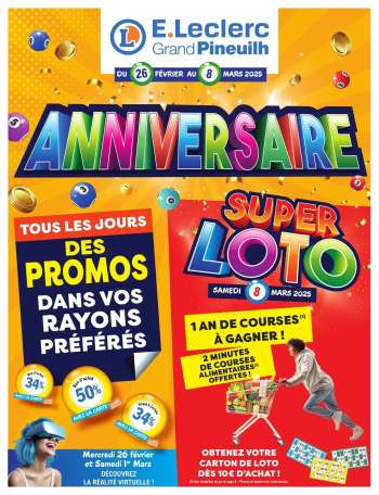 Catalogue E.Leclerc - 26/02/2025 - 08/03/2025.