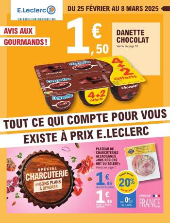 Catalogue E.Leclerc - 25/02/2025 - 08/03/2025.