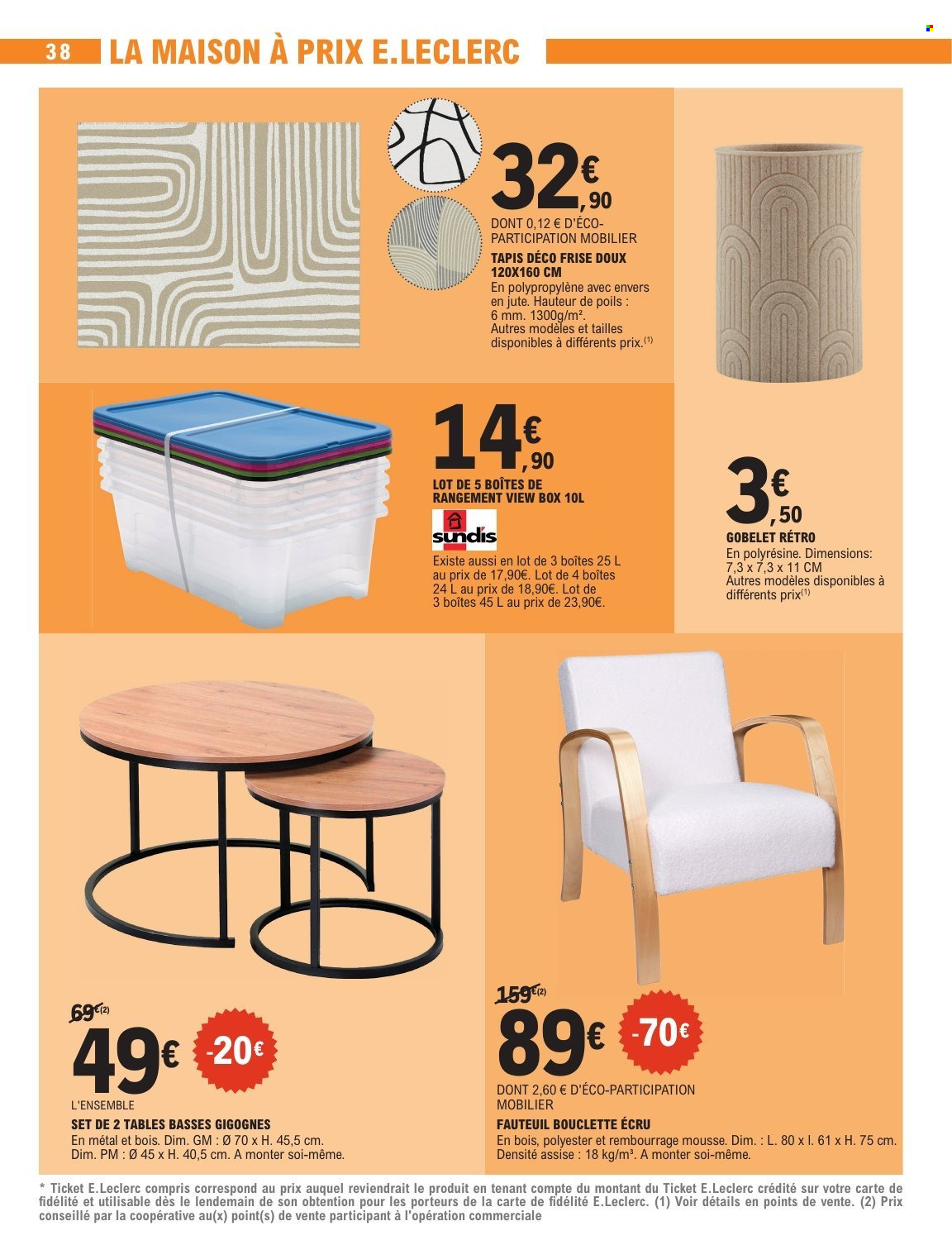 Catalogue E.Leclerc - 25/02/2025 - 08/03/2025. Page 38
