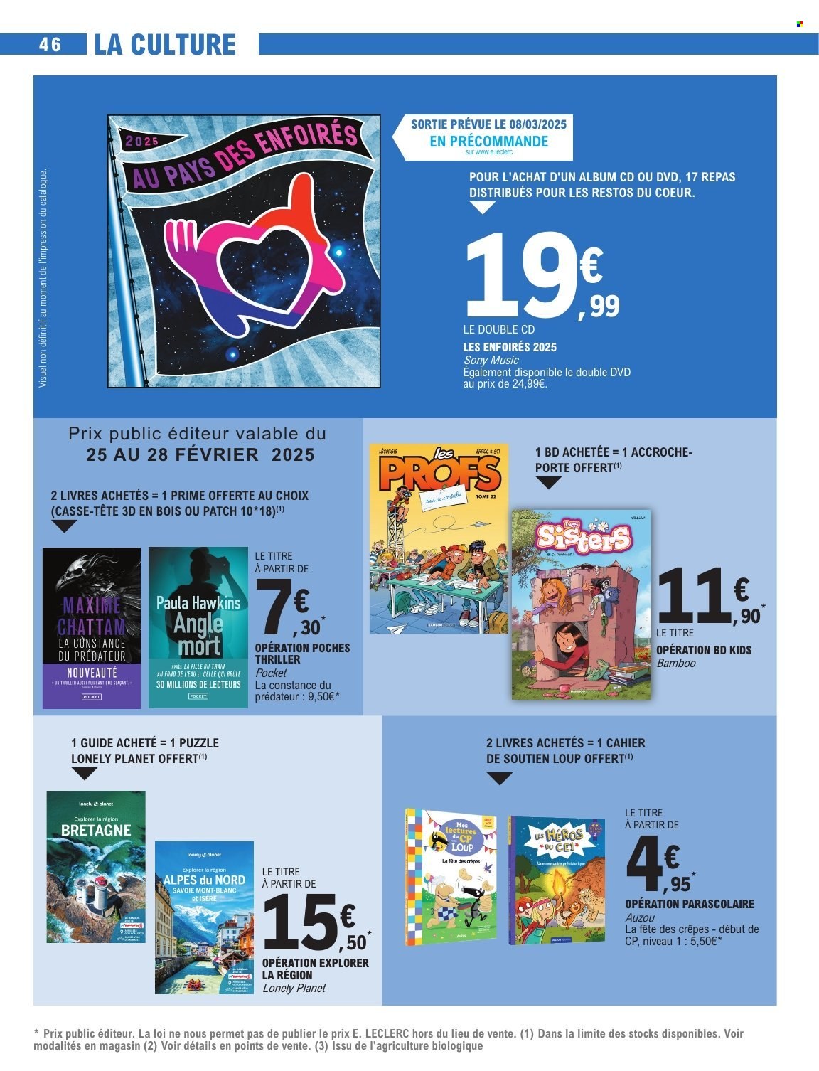 Catalogue E.Leclerc - 25/02/2025 - 08/03/2025. Page 46