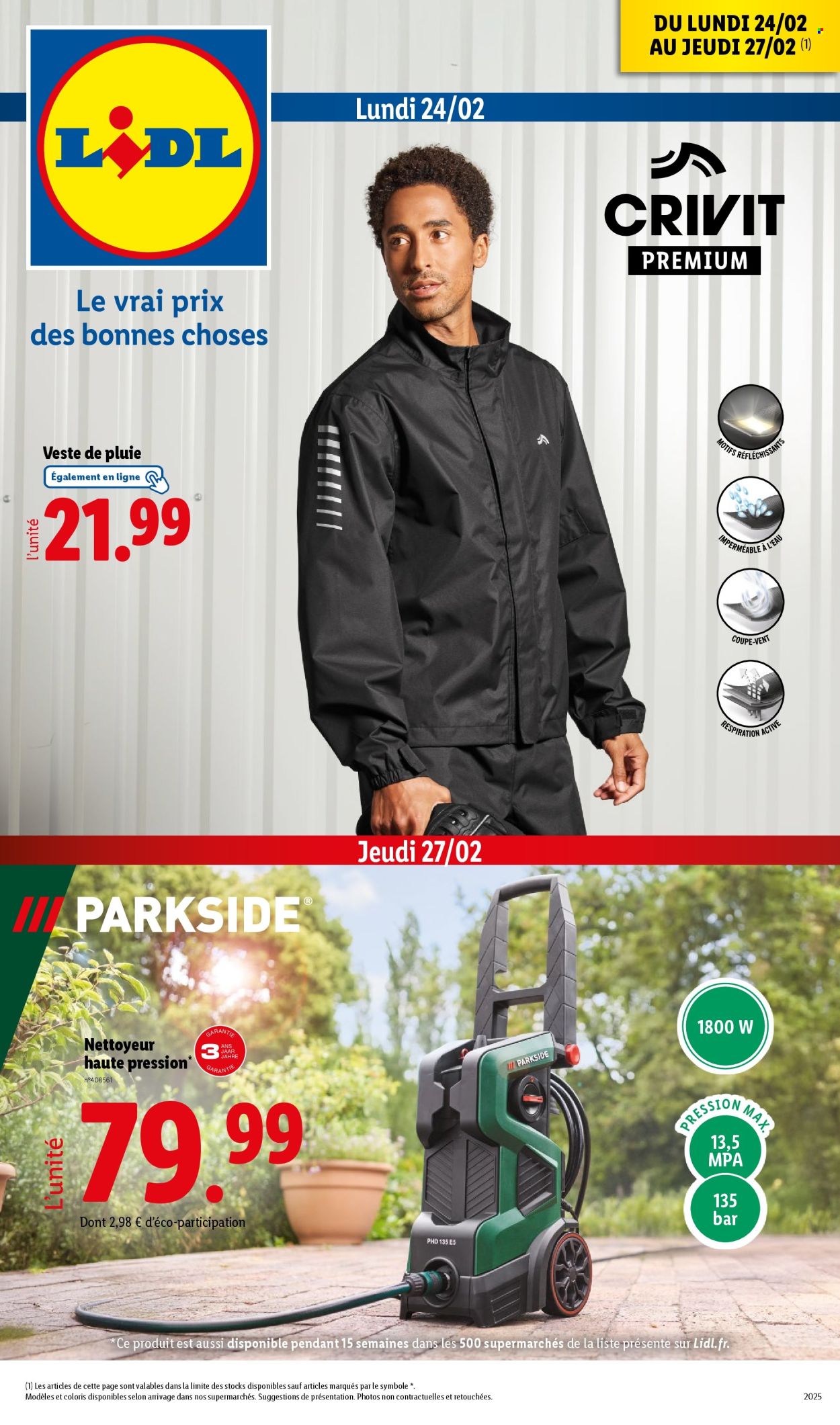 Catalogue Lidl - 24/02/2025 - 27/02/2025. Page 1