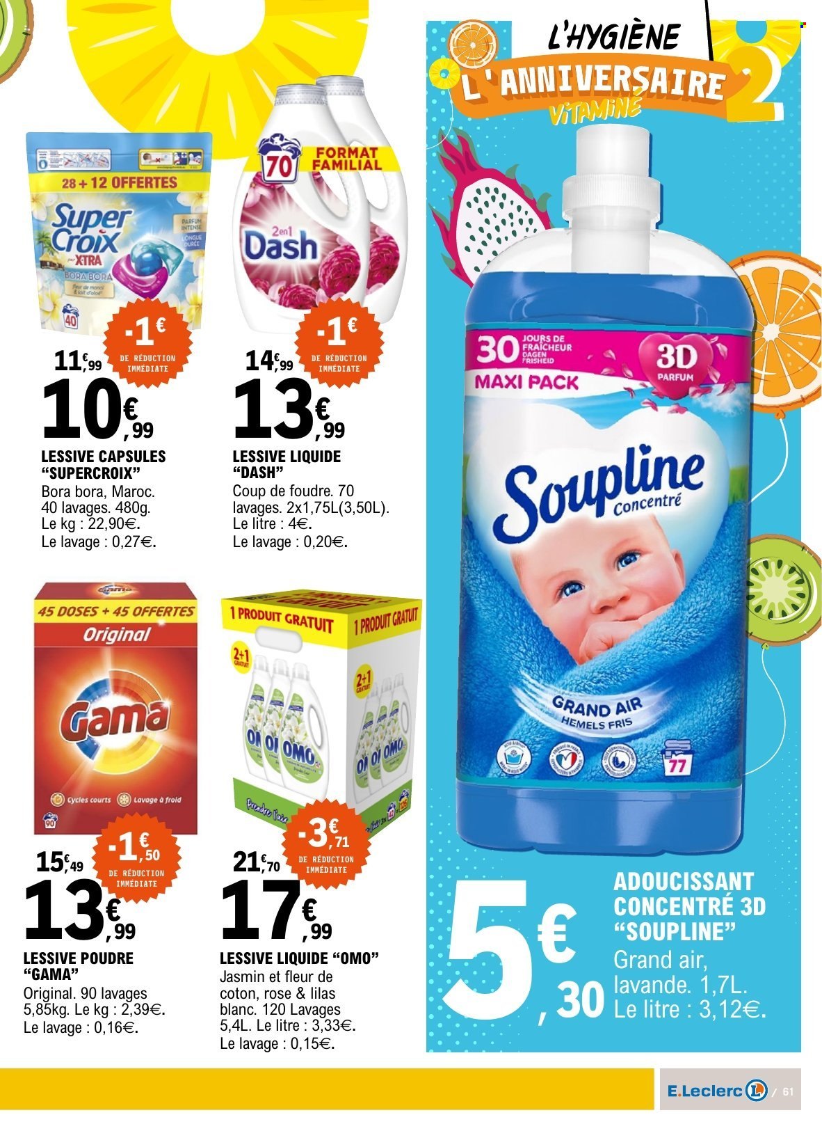 Catalogue E.Leclerc - 25/02/2025 - 09/03/2025. Page 61