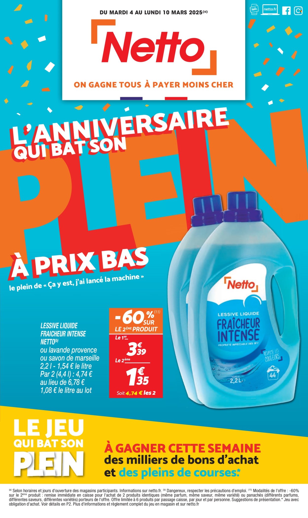 Catalogue Netto - 04/03/2025 - 10/03/2025. Page 1