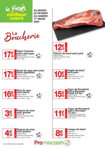Catalogue Promocash - 25/02/2025 - 01/03/2025.