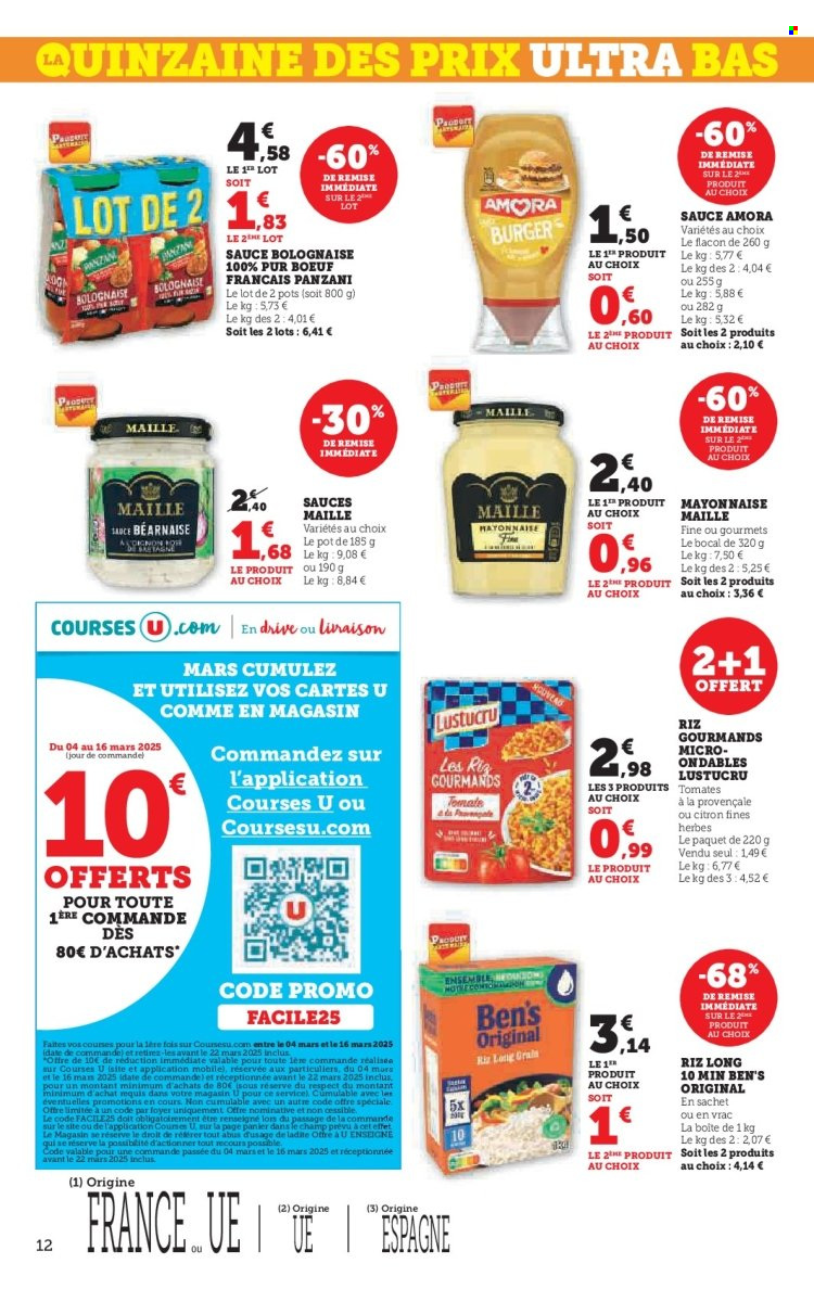 Catalogue SUPER U - 04/03/2025 - 16/03/2025. Page 12