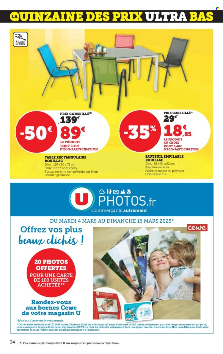Catalogue SUPER U - 04/03/2025 - 16/03/2025. Page 34