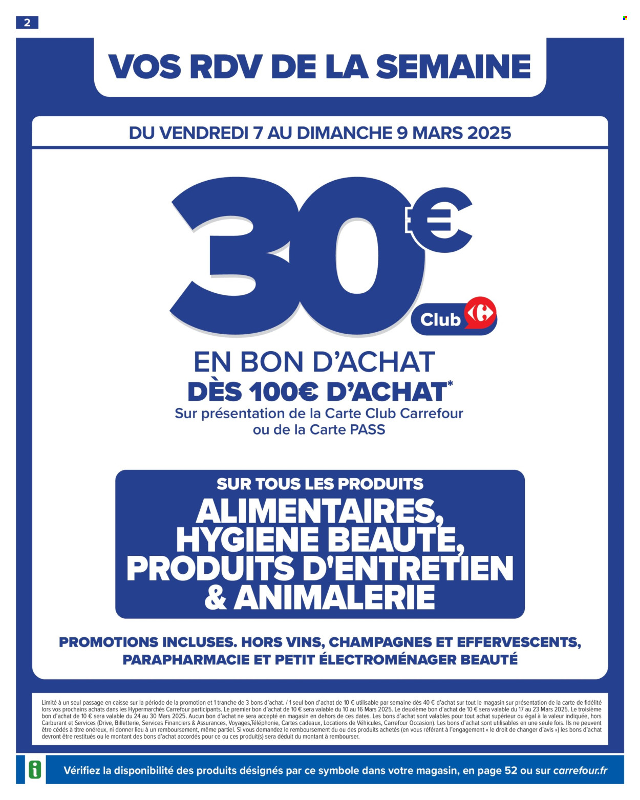 Catalogue Carrefour Hypermarchés - 04/03/2025 - 17/03/2025. Page 4