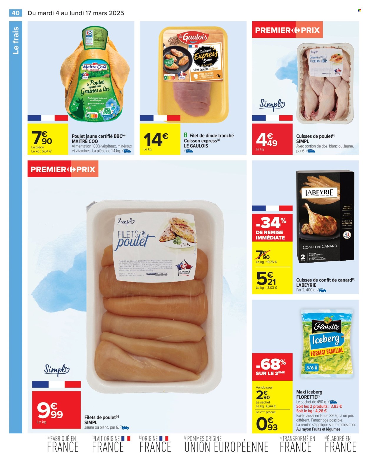 Catalogue Carrefour Hypermarchés - 04/03/2025 - 17/03/2025. Page 42