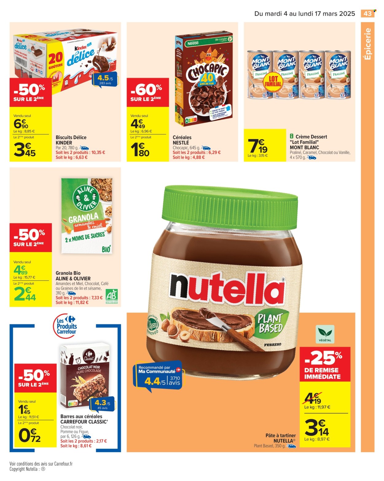 Catalogue Carrefour Hypermarchés - 04/03/2025 - 17/03/2025. Page 45