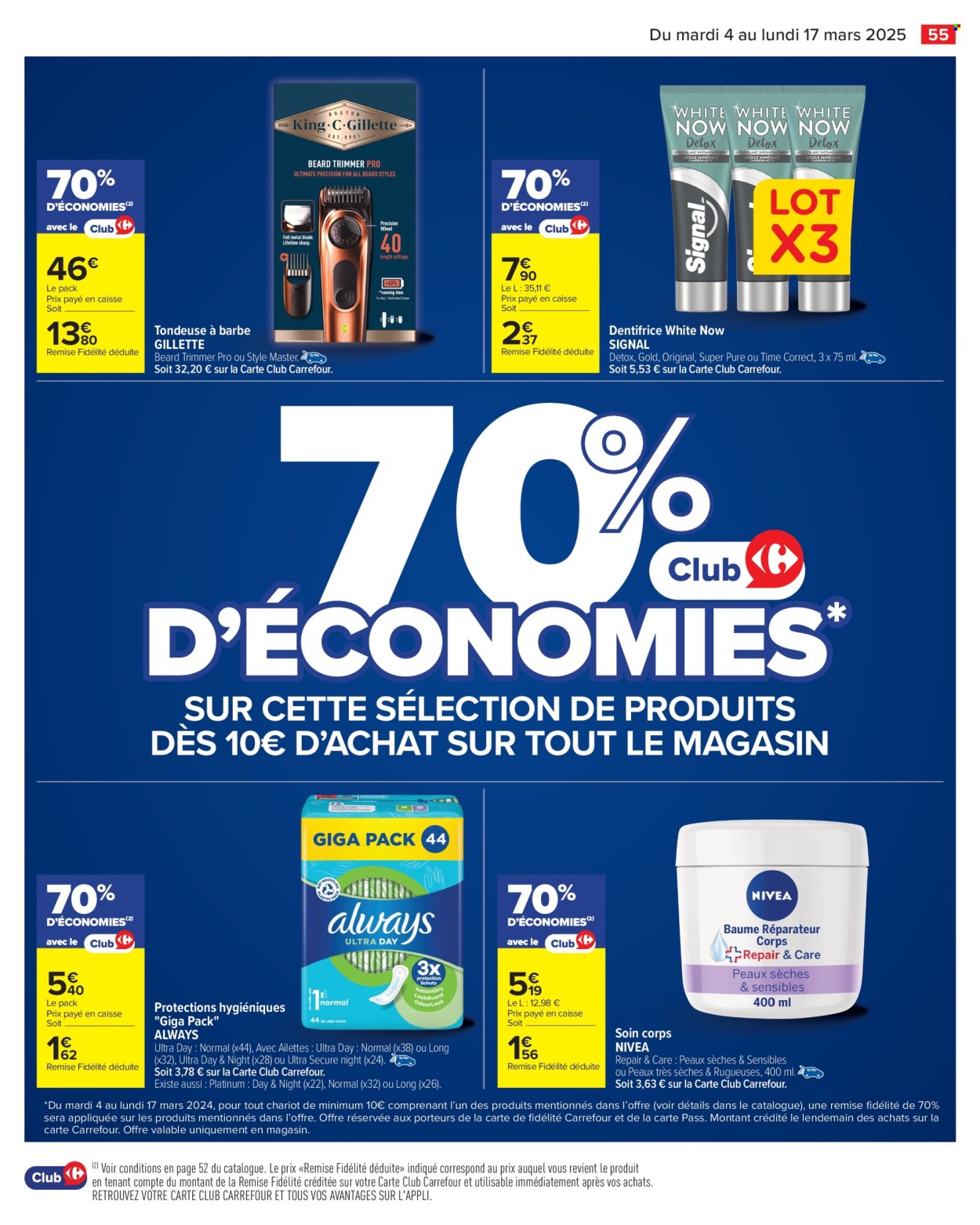 Catalogue Carrefour Hypermarchés - 04/03/2025 - 17/03/2025. Page 57