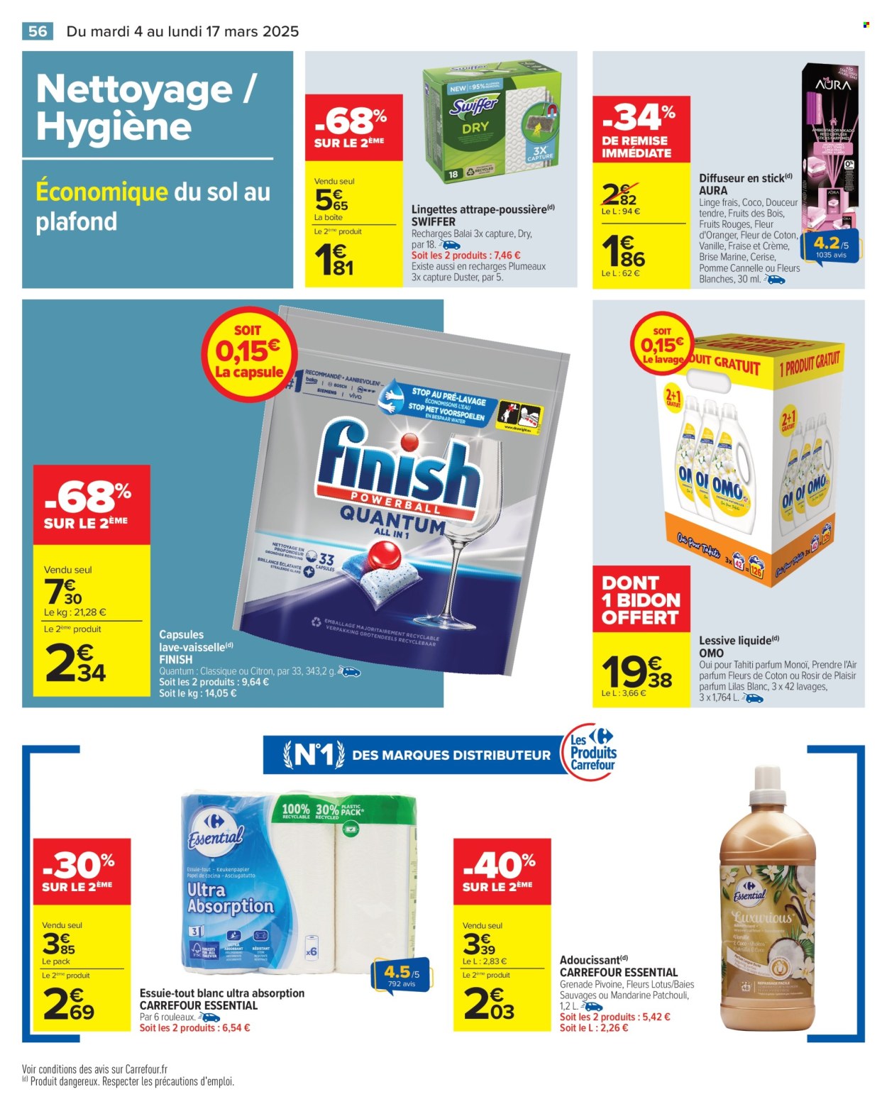 Catalogue Carrefour Hypermarchés - 04/03/2025 - 17/03/2025. Page 58