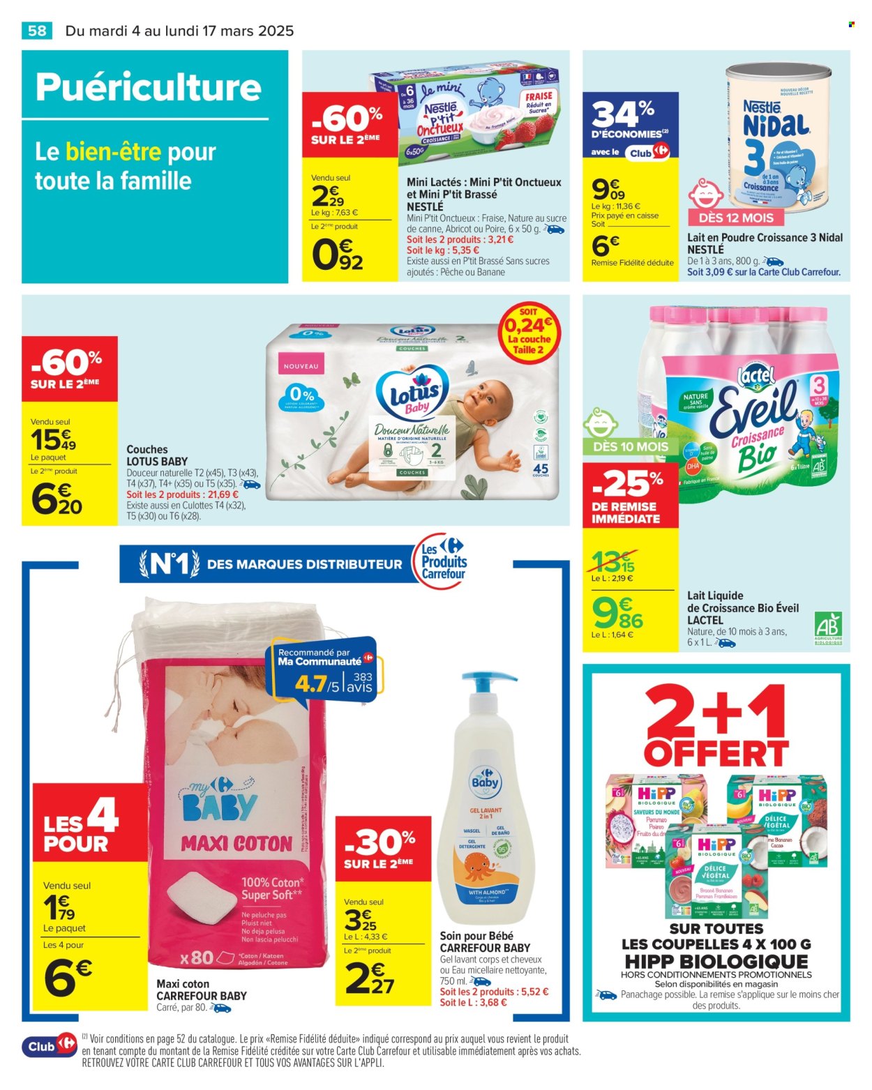 Catalogue Carrefour Hypermarchés - 04/03/2025 - 17/03/2025. Page 60