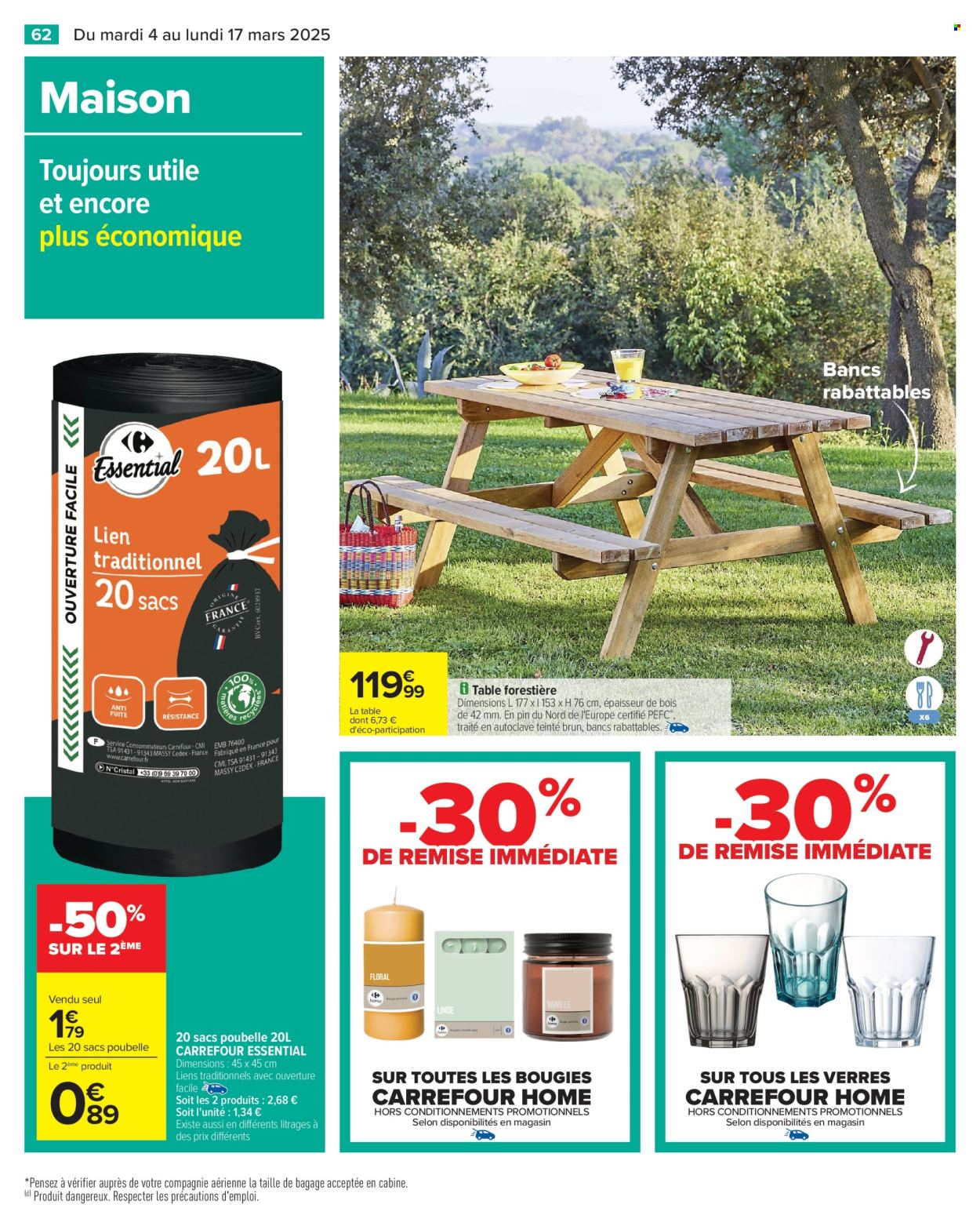 Catalogue Carrefour Hypermarchés - 04/03/2025 - 17/03/2025. Page 64