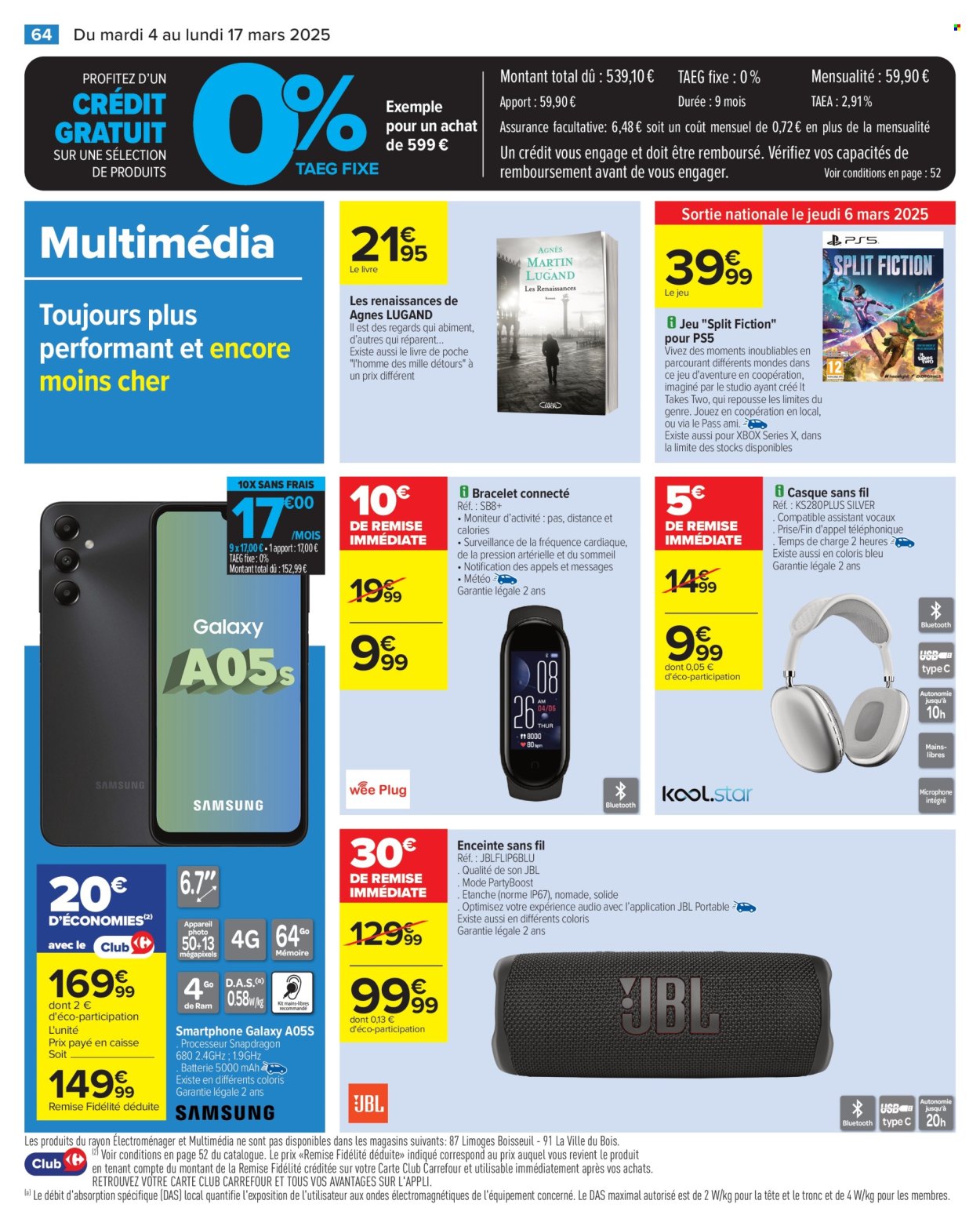 Catalogue Carrefour Hypermarchés - 04/03/2025 - 17/03/2025. Page 66