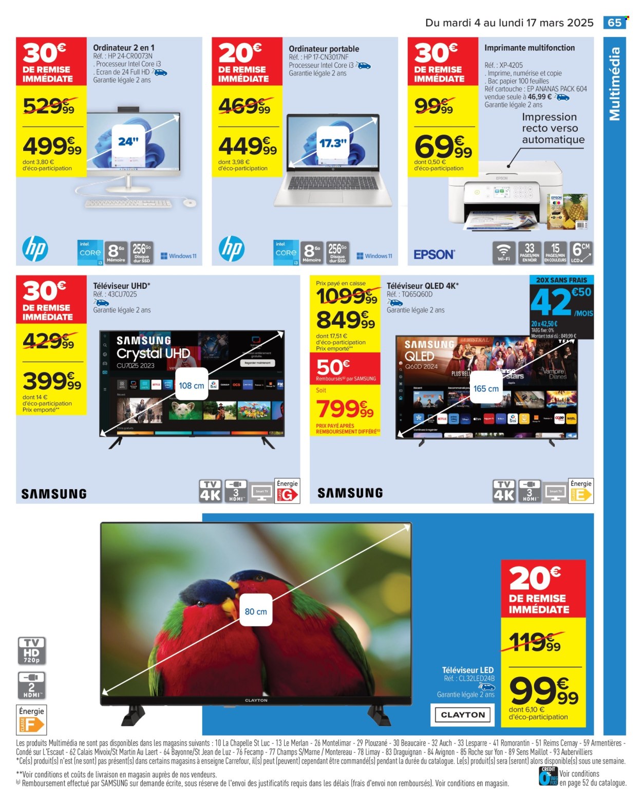 Catalogue Carrefour Hypermarchés - 04/03/2025 - 17/03/2025. Page 67