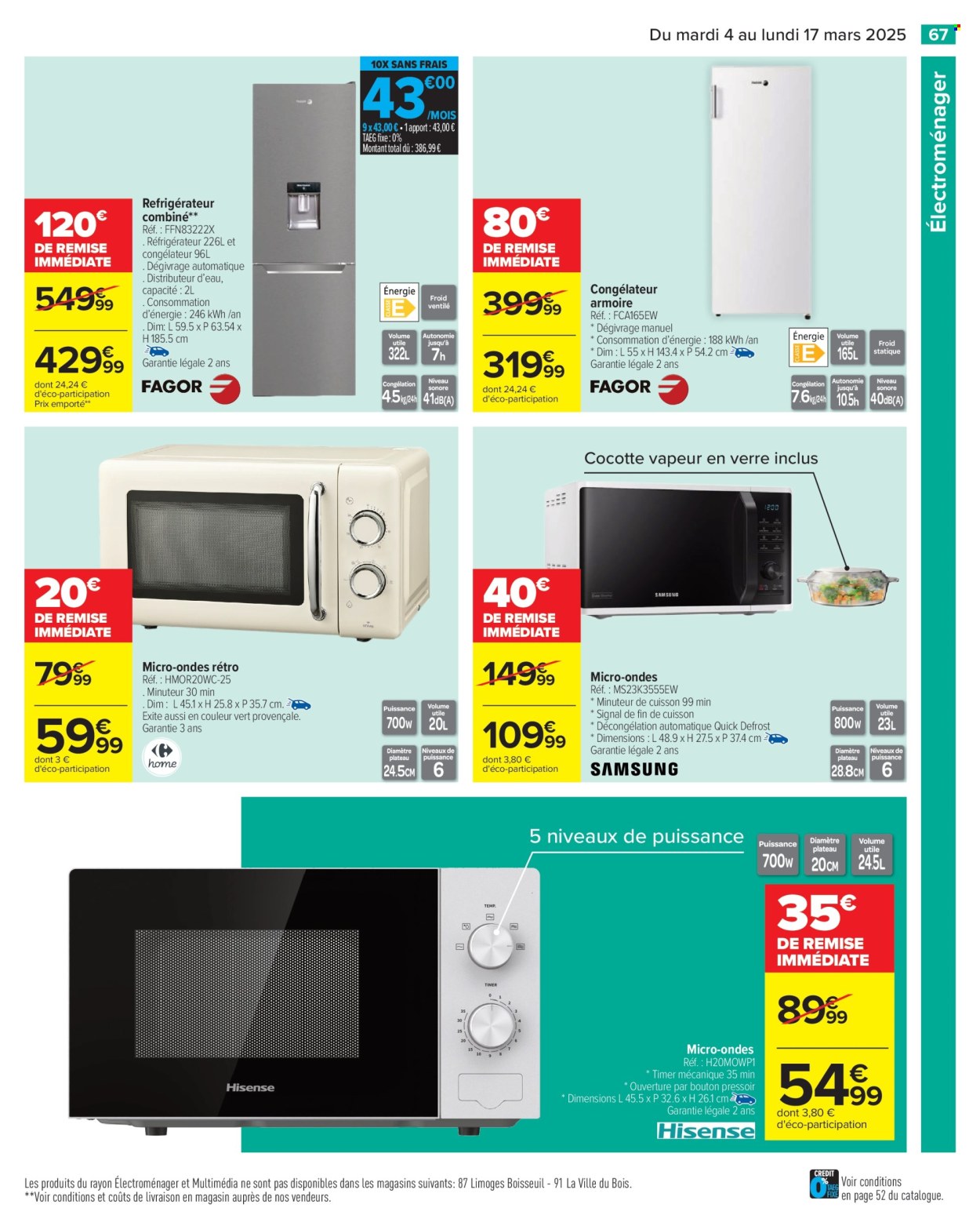 Catalogue Carrefour Hypermarchés - 04/03/2025 - 17/03/2025. Page 69