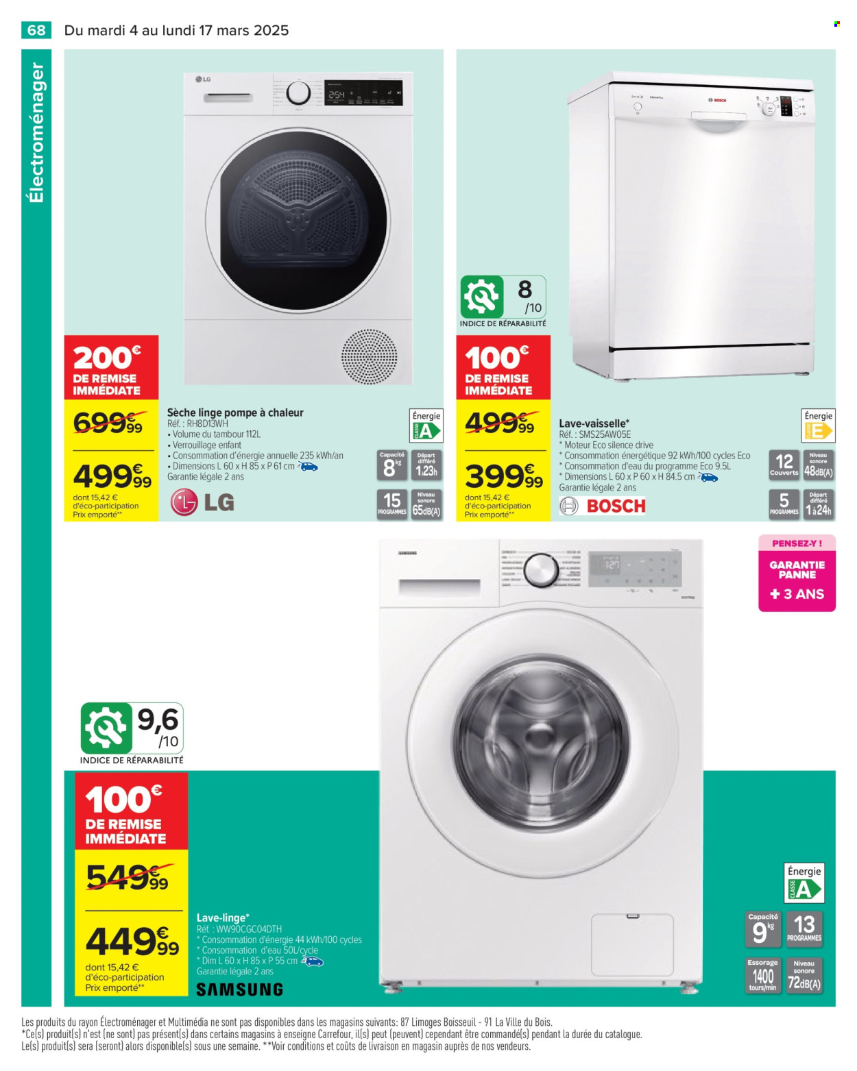 Catalogue Carrefour Hypermarchés - 04/03/2025 - 17/03/2025. Page 70