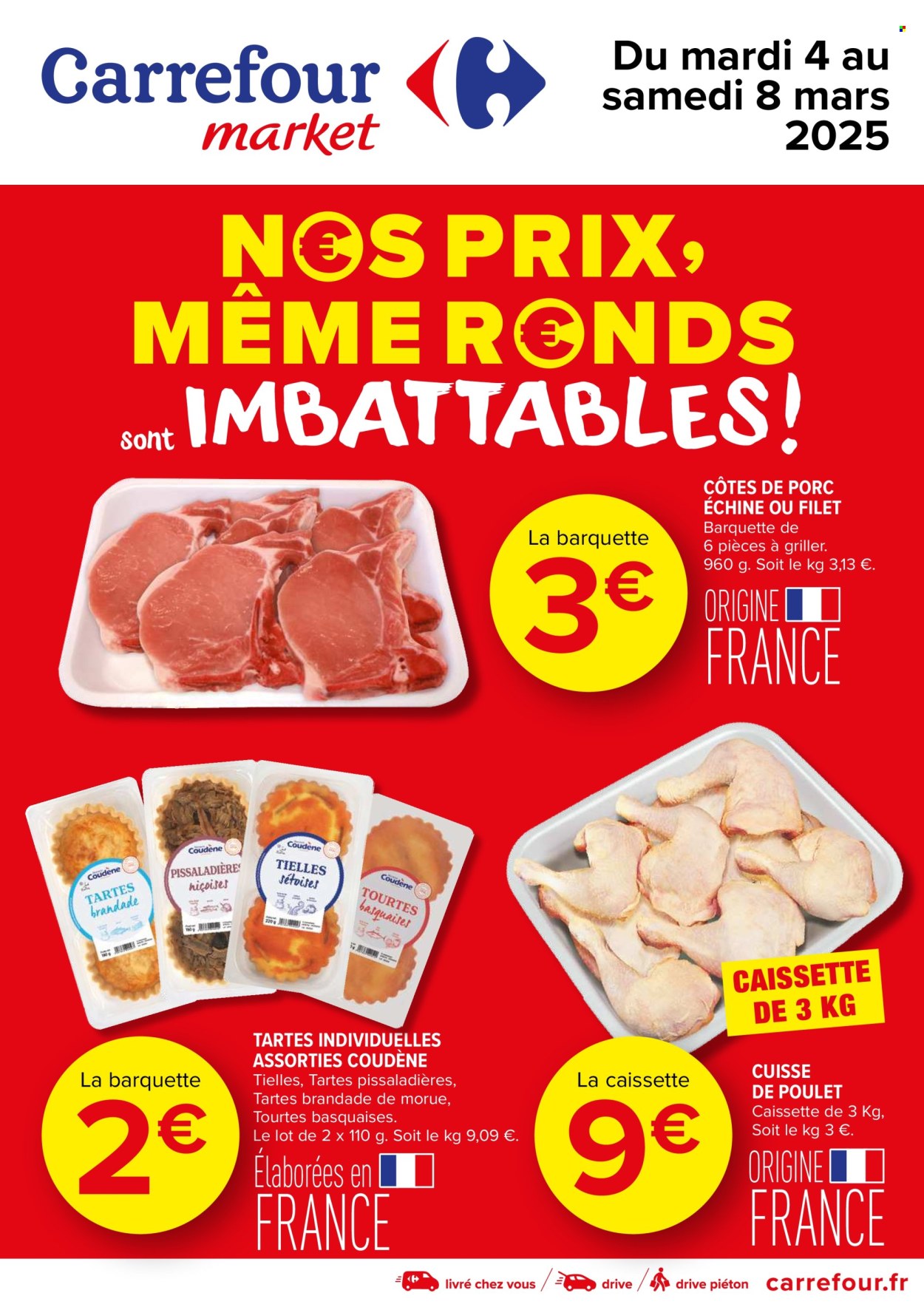 Catalogue Carrefour Market - 04/03/2025 - 08/03/2025. Page 1