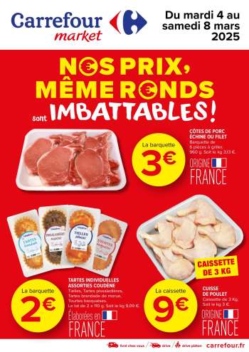 Catalogue Carrefour Market - 04/03/2025 - 08/03/2025.