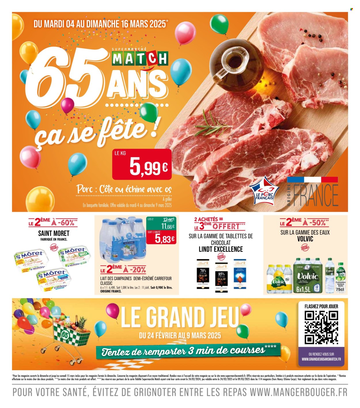 Catalogue Supermarché Match - 04/03/2025 - 16/03/2025. Page 1