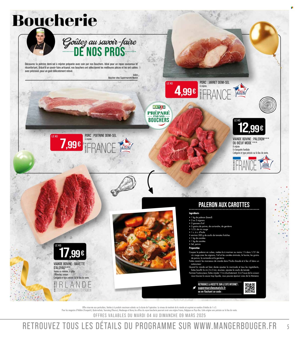 Catalogue Supermarché Match - 04/03/2025 - 16/03/2025. Page 5