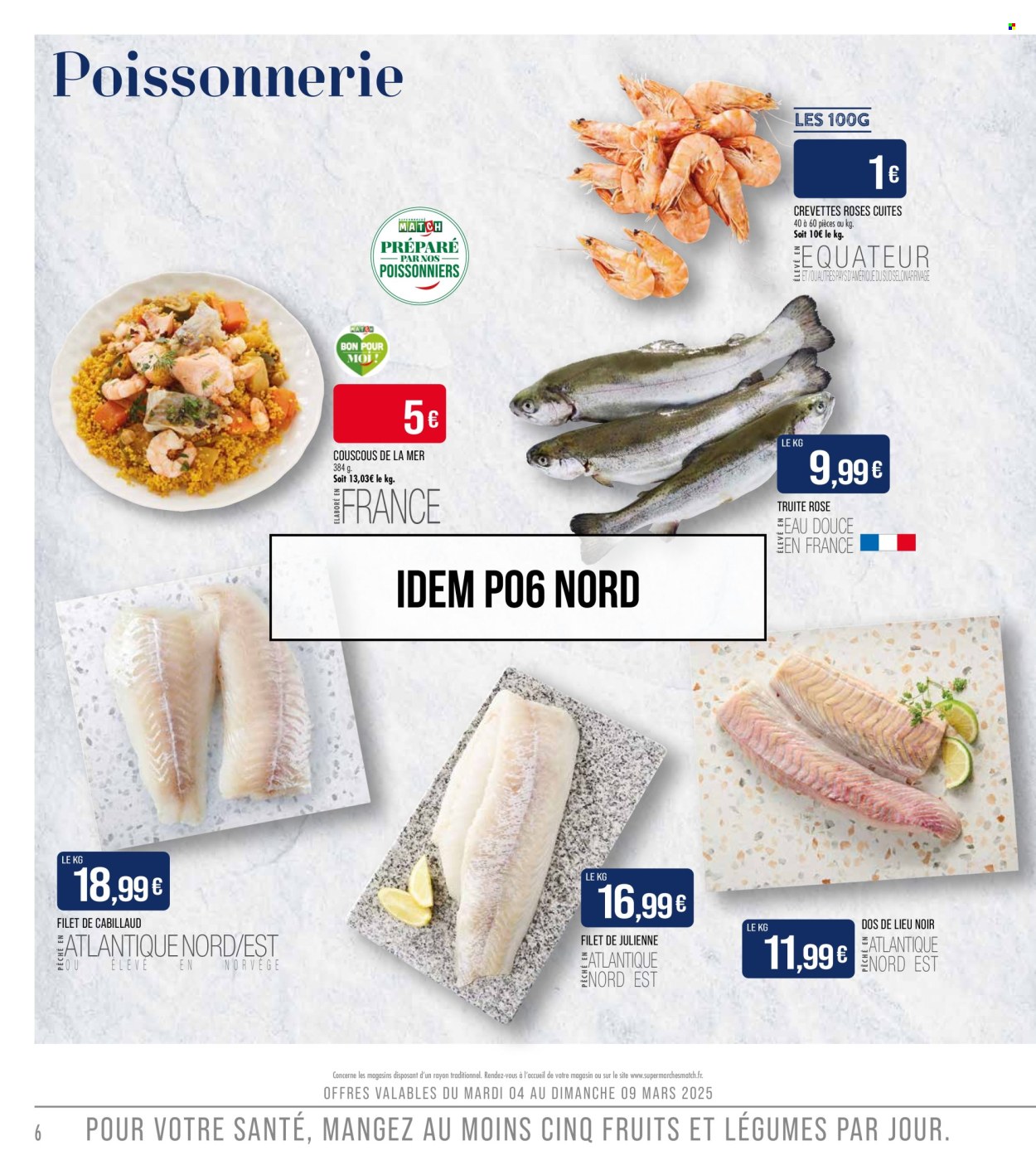 Catalogue Supermarché Match - 04/03/2025 - 16/03/2025. Page 6